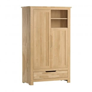 Armoire 2 Portes Betula Pour Chambre Enfant En Bouleau