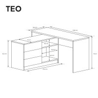 Dimensions bureau TEO