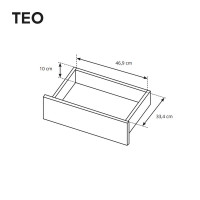 Dimensions bureau TEO