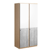 Armoire deux portes PLANO pour chambre adolescent