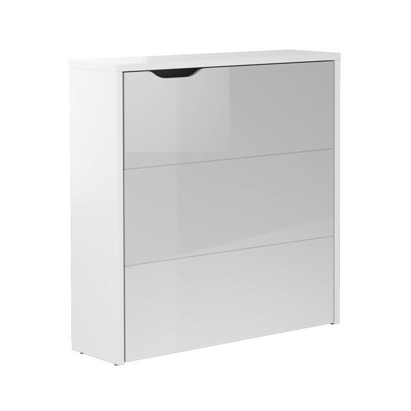 Bureau pliant SLIM blanc brillant - WORK CONCEPT