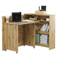 Bureau pliant SLIM chêne - WORK CONCEPT