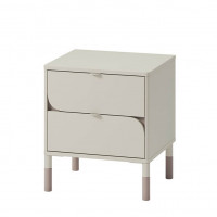 Chevet HARMONY couleur Cachemire et Truffe Chevet HARMONY couleur Cachemire et Truffe