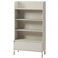 Bibliothèque HARMONY pour adolescent couleur Cachemire/Truffe Bibliothèque HARMONY pour adolescent couleur Cachemire/Truffe