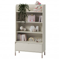 Bibliothèque HARMONY pour adolescent couleur Cachemire/Truffe Bibliothèque HARMONY pour adolescent couleur Cachemire/Truffe