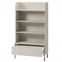 Bibliothèque HARMONY pour adolescent couleur Cachemire/Truffe Bibliothèque HARMONY pour adolescent couleur Cachemire/Truffe