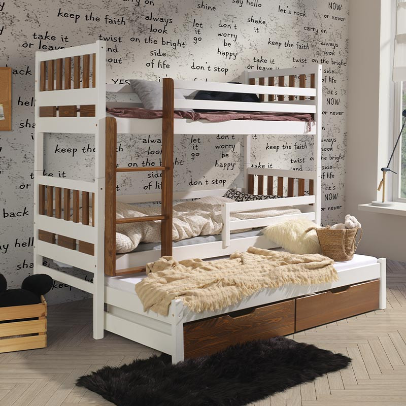 Exemple de Lit Léon superposé dans d'autres couleurs