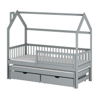 PAPI - LIT CABANE 2 COUCHAGES - GRIS