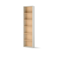 Bibliothèque champagne/chêne vincenza pour la chambre ado