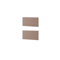 Lot de 2 panneaux capitonnés pour Lit extensible