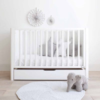 Tiroir pour le lit Smooth Cot lit bébé 60x120cm blanc