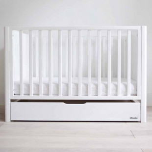 Tiroir pour le lit Smooth Cot lit bébé 60x120cm blanc