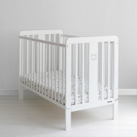 Foxy Cot - Lit bébé blanc 60x120 cm en bois