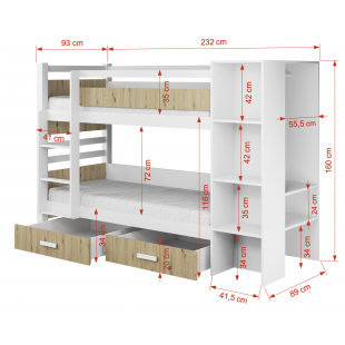 Apollo dimensions 180x80