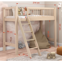 EVI - LIT MEZZANINE 200x90