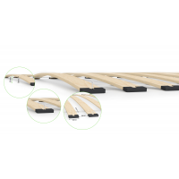 Sommier flex pour votre lit enfant Flore couleur pin