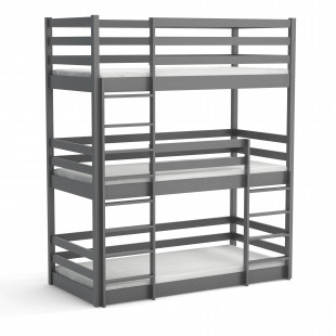 ARIANE - Lit superposé trois couchages