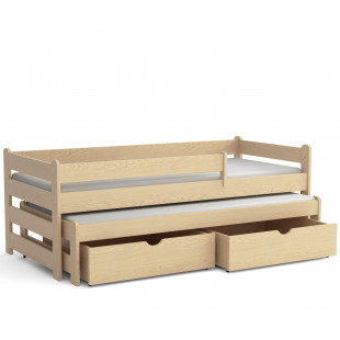 ALEXIA - Lit gigogne deux couchages