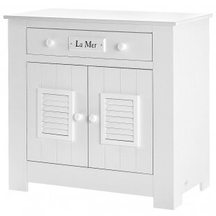 Commode Plage Blanche - MDF
