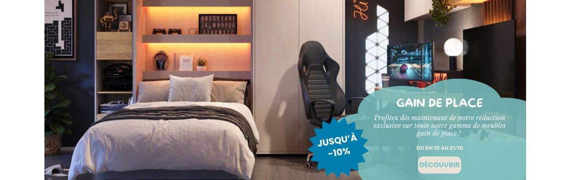 Toutes les solutions gain de place chez Petite Chambre