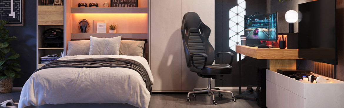 Collection TEEN FLEX | Chambre style gaming - PetiteChambre.fr